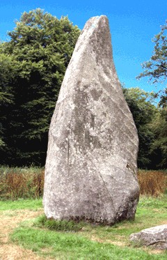 Menhire in der Bretagne