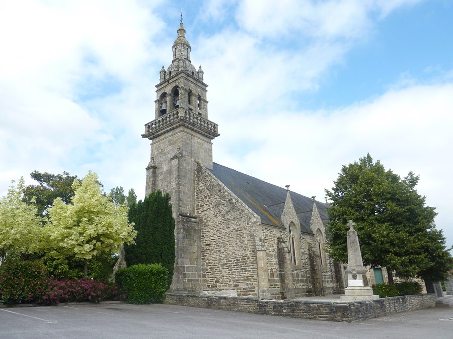 L'église paroissiale de Landeleau