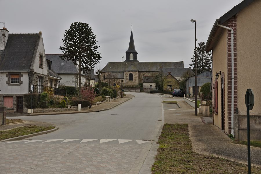 Centre du village de Trémorel
