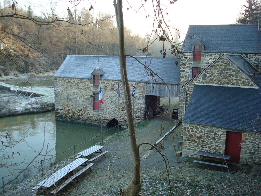 Moulin à marée du Prat an der Rance in La Vicomté-sur-Rance
