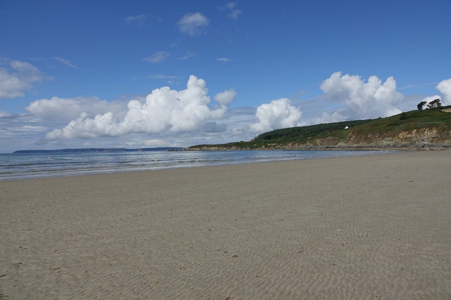 Beach in Telgruc-sur-Mer, Finistère, France