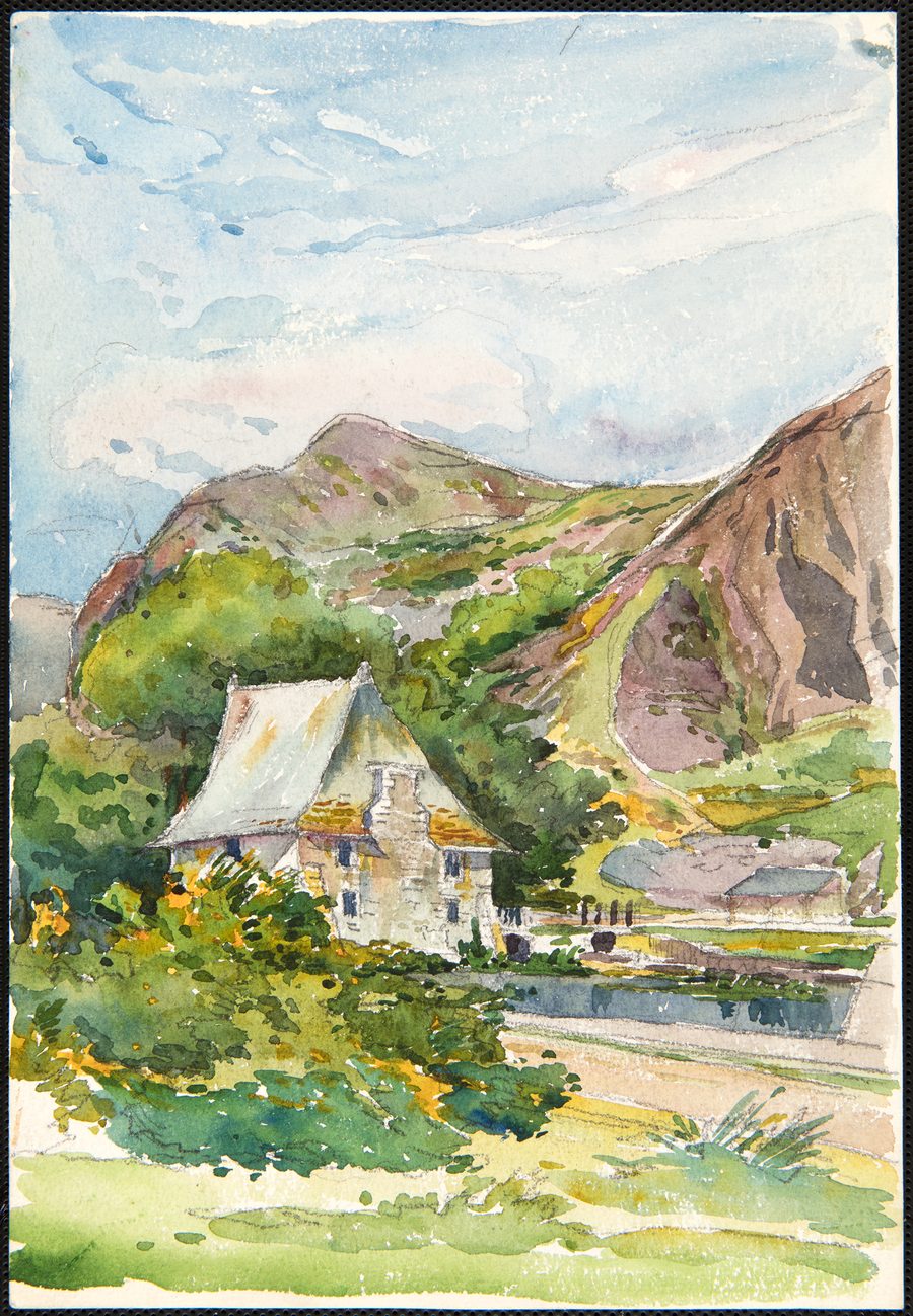 Historische Wassermühle Moulin du Boël bei Bruz im Tal der Vilaine