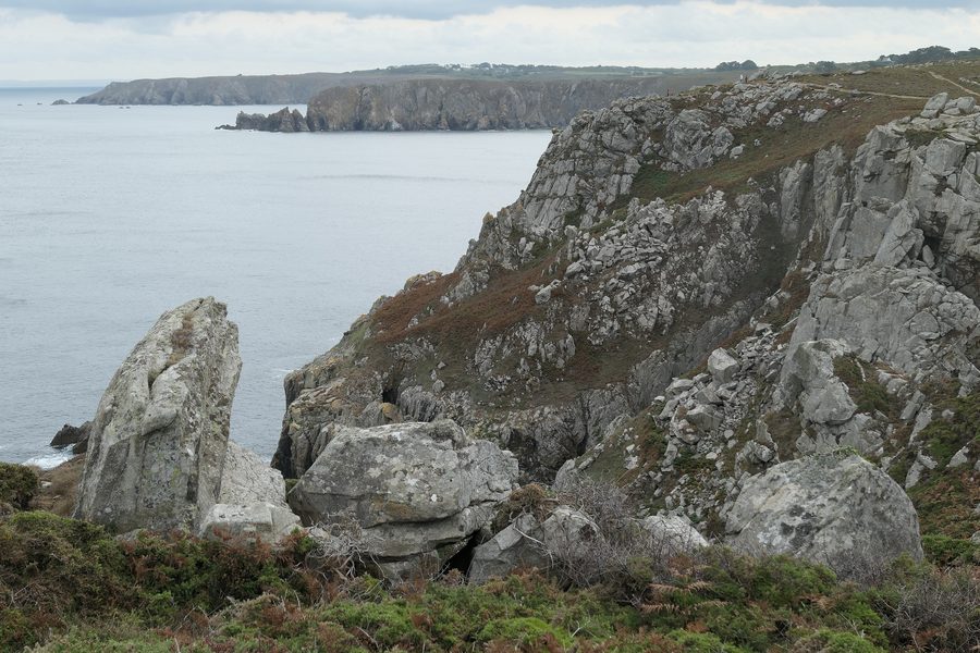 Northern coast of Cléden-Cap-Sizun in Finistère, France, between Van and Castel-Meur capes