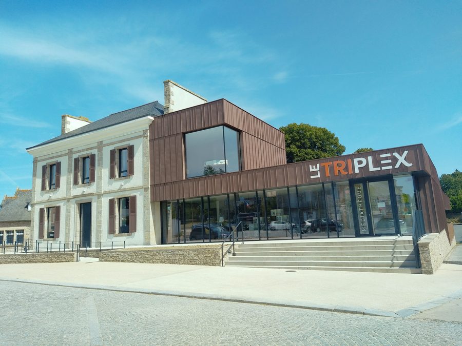 Médiathèque Le Triplex in Pleslin-Trigavou