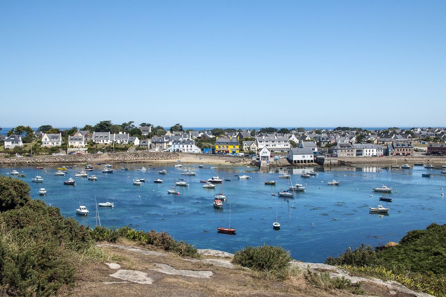 Portsall vu depuis Le Guilliguy