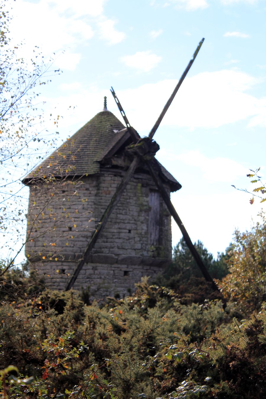 Moulin à vent des Timbrieux in der Umgebung von Cruguel