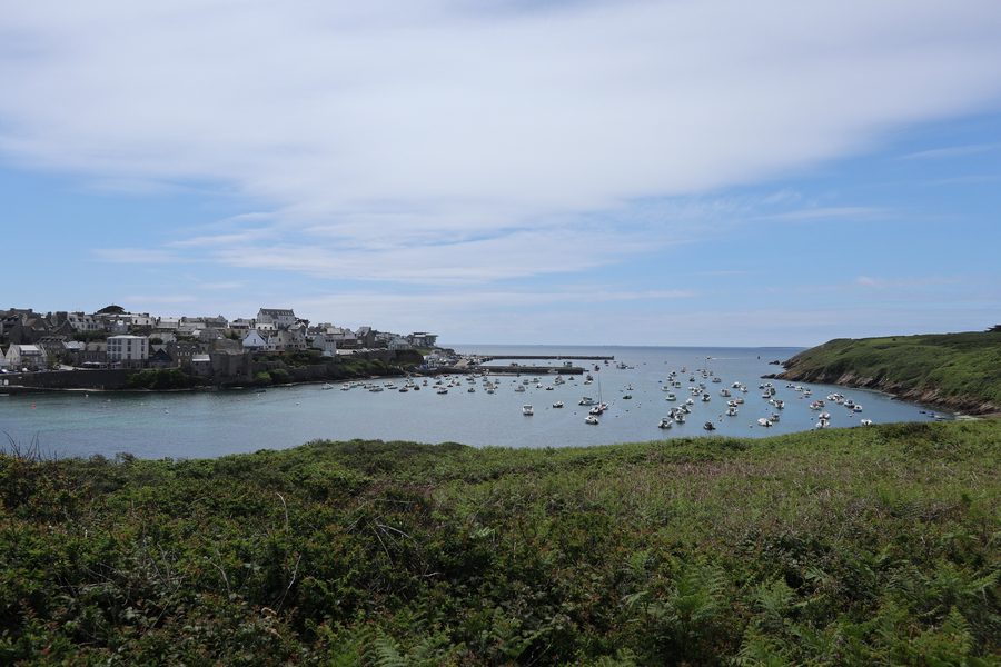 Hafen von Le Conquet in der Bretagne