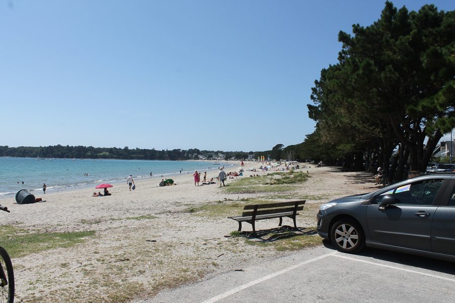 Plage de Cap Coz à Fouesnant, dans le Finistère