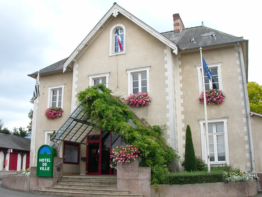Rathaus von Pacé im Département Ille-et-Vilaine