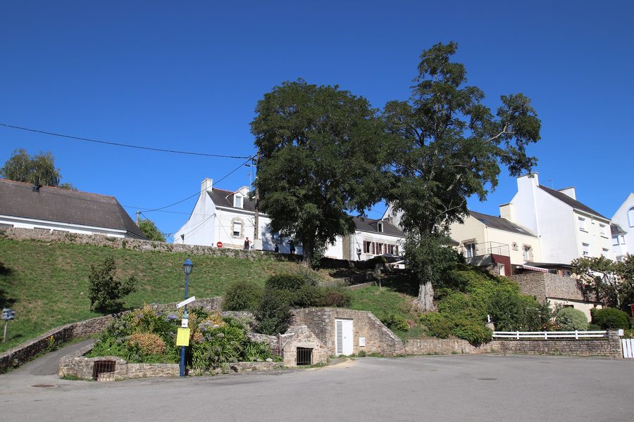 The port of Bono, Morbihan, France