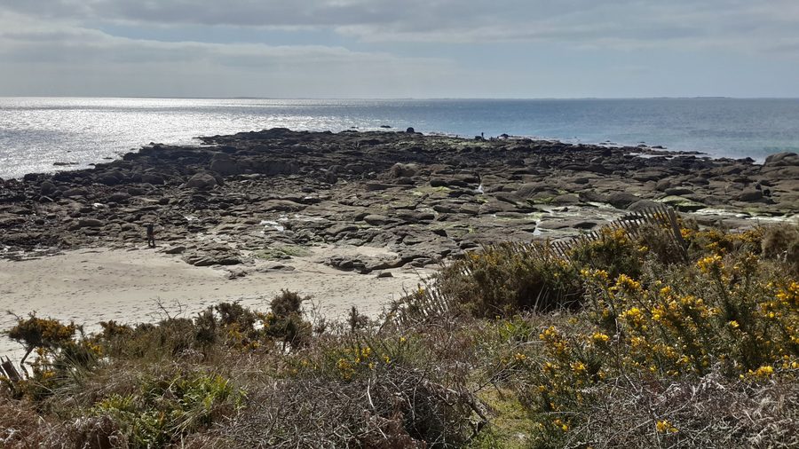 Pointe de Beg-Meil in Fouesnant an der Küste des Finistère