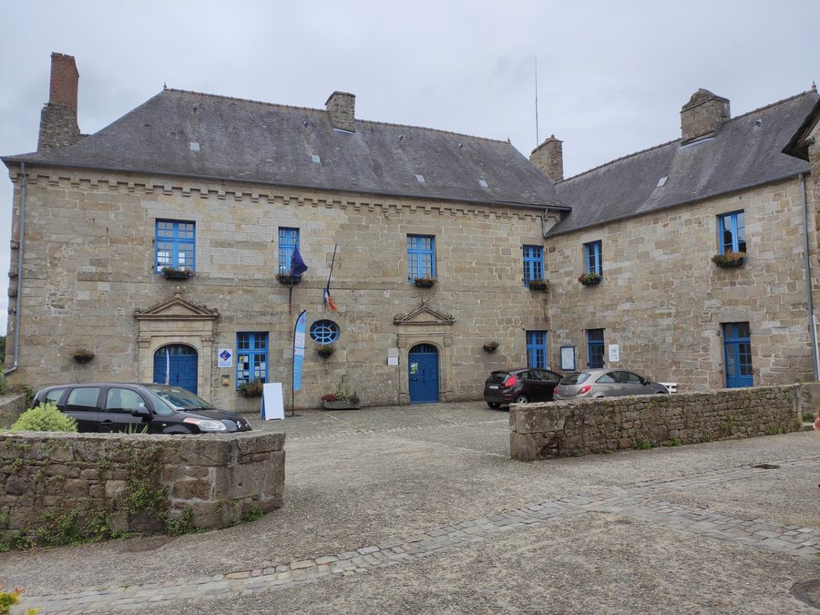 Blick auf Moncontour in den Côtes-d’Armor