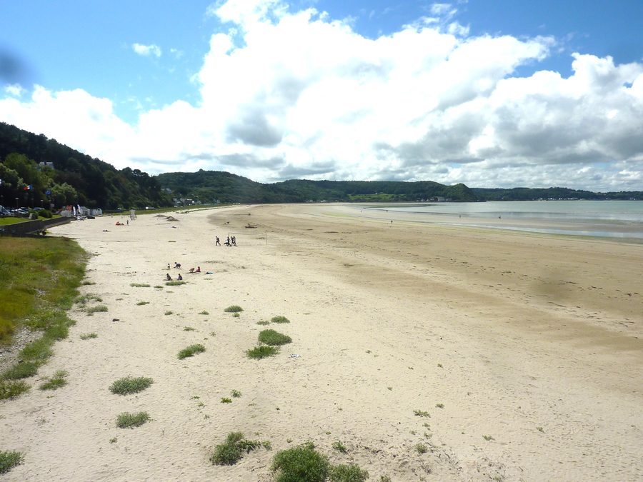Strand der Lieue de Grève bei Saint-Michel-en-Grève