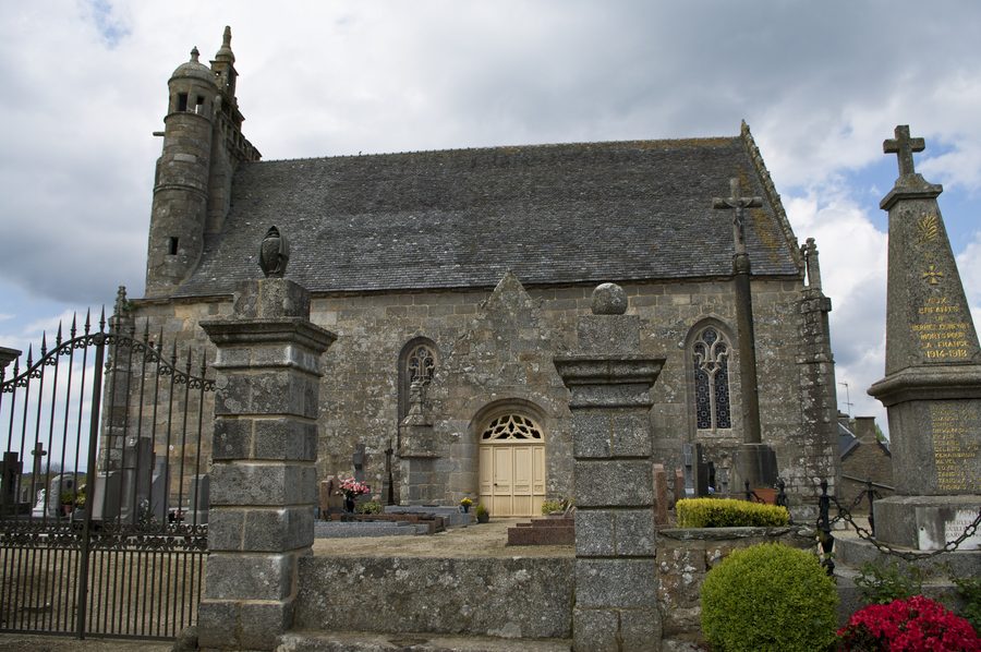 Chapelle Notre-Dame-de-Comfort dans la commune de Berhet, Côtes-d’Armor
