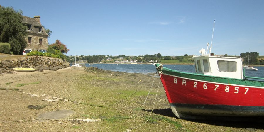 Der Aber Benoît bei Porz ar Vilin in Saint-Pabu