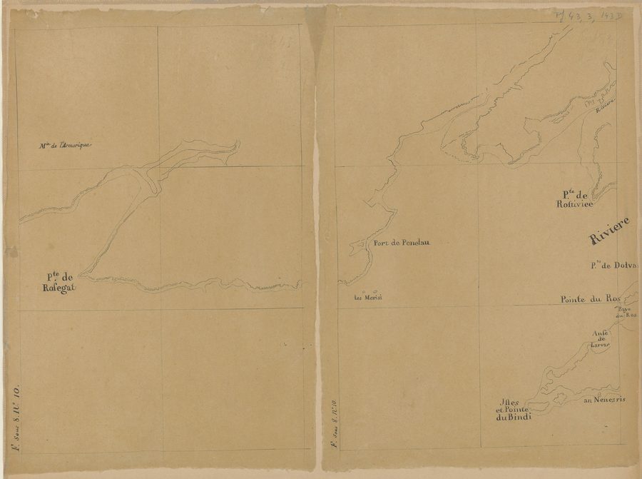 Baie de la rivière de Daoulas in der Bretagne