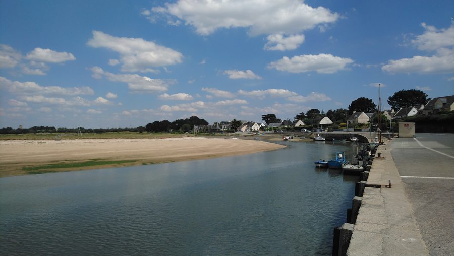 Hafen und Étier von Billiers an der Vilaine-Mündung