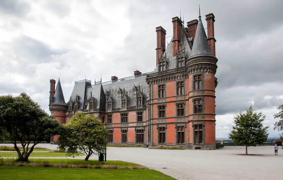 Château de Trévarez in der Bretagne, Frankreich