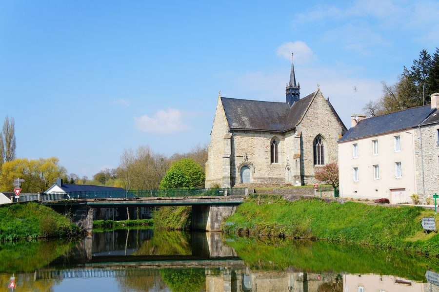 Le canal de Nantes à Brest à Rohan