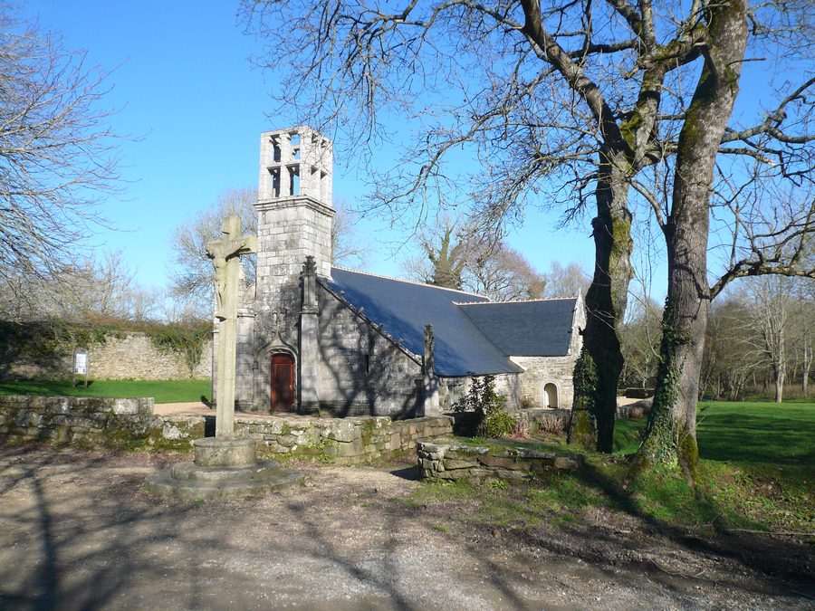 Kapelle von Lanvern in Plonéour-Lanvern im Finistère