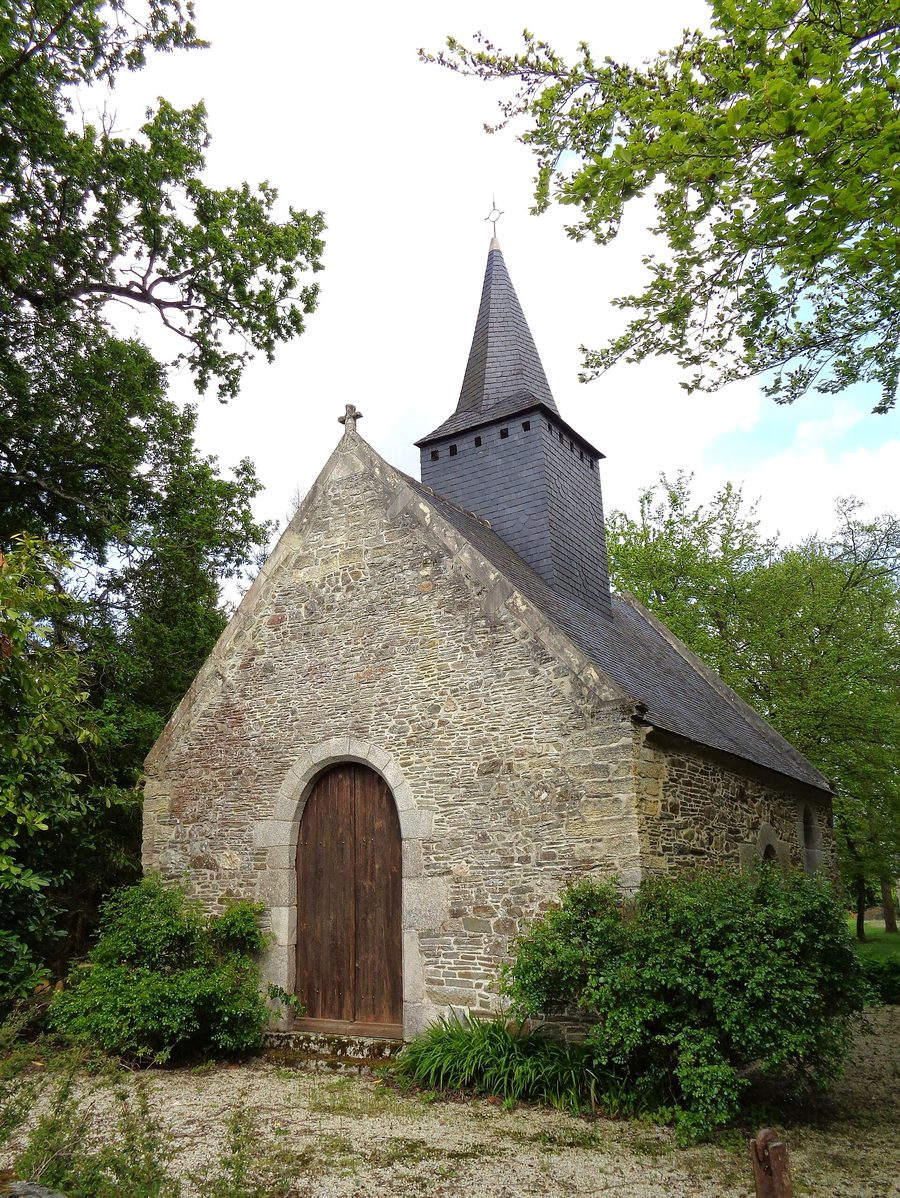 Chapelle de Carragat in Saint-Juvat, Bretagne