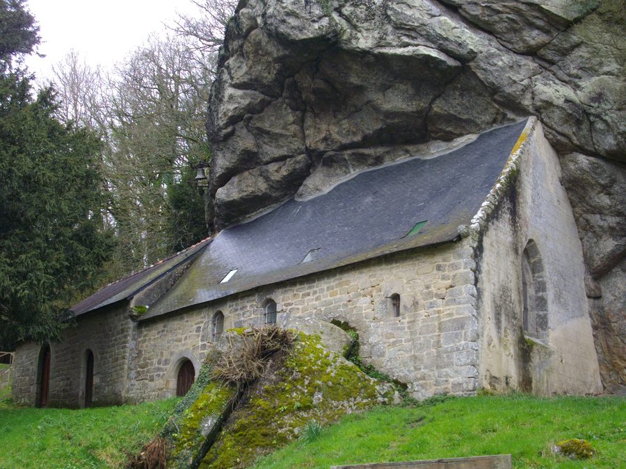 Saint Gildas chapel of Bieuzy in Morbihan, France