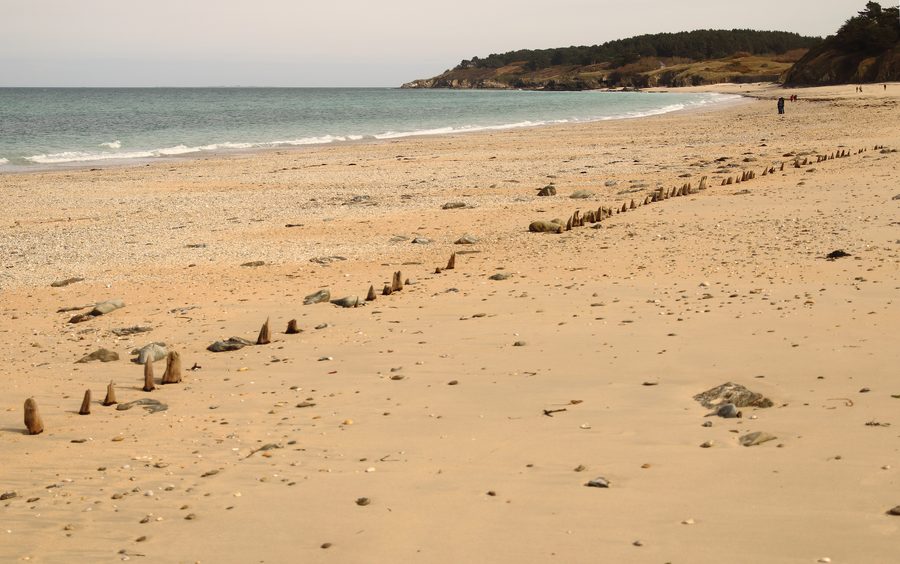 Plage des Grands-Sables à Belle-Île-en-Mer