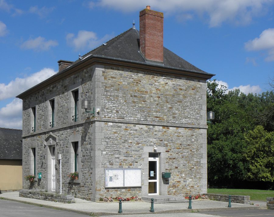 Mairie de Mouazé dans le département d’Ille-et-Vilaine