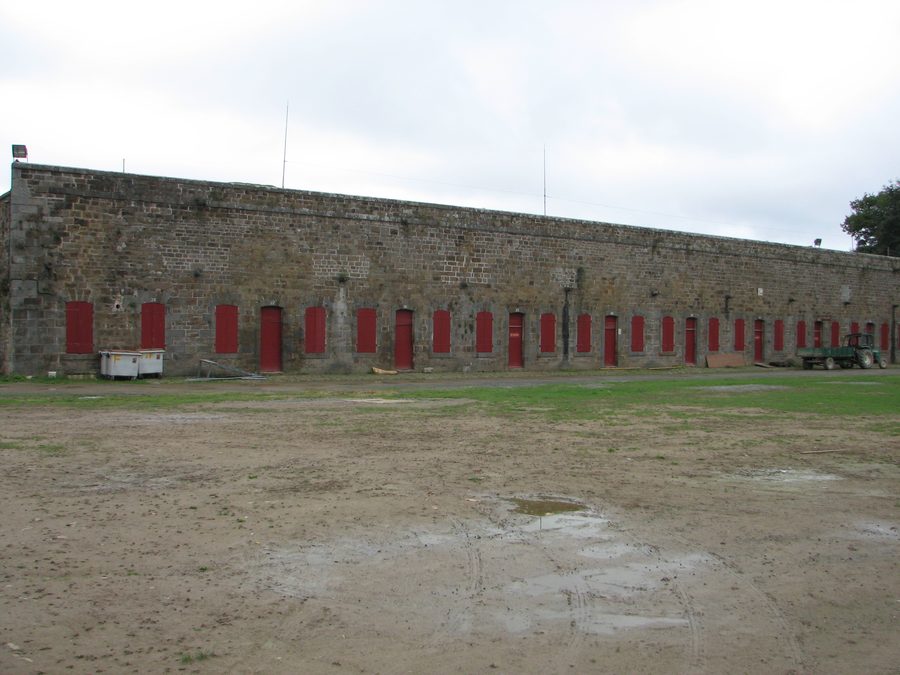 Außenansicht des Fort Saint-Père in Ille-et-Vilaine