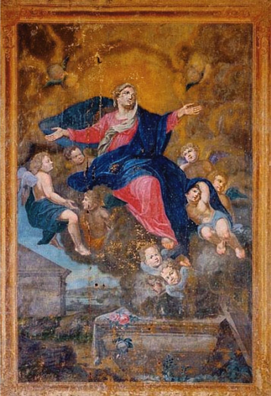 Außenansicht der Chapelle Notre-Dame-des-Neiges in Caudan im Département Morbihan