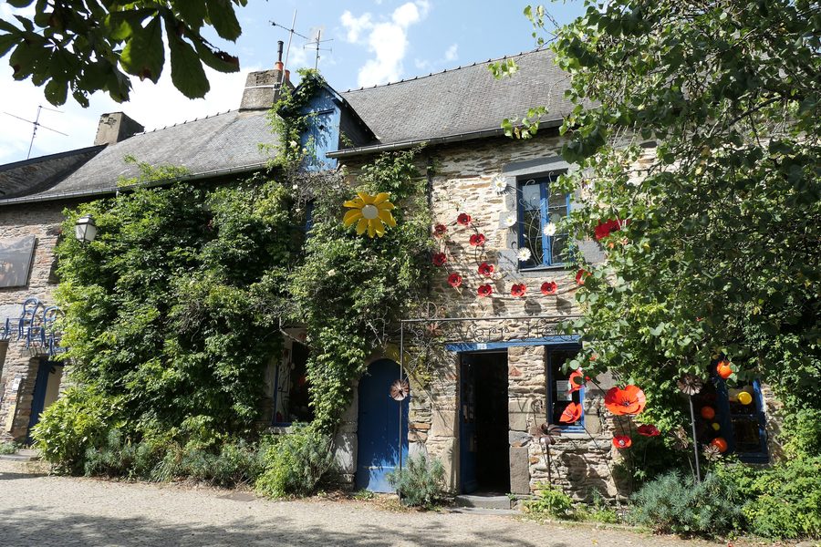 Historisches Haus in der Rue Saint-Vincent in La Gacilly