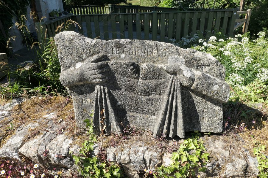 Historischer Weiler Gorvello an der Gemeindegrenze zwischen Sulniac und Theix im Morbihan