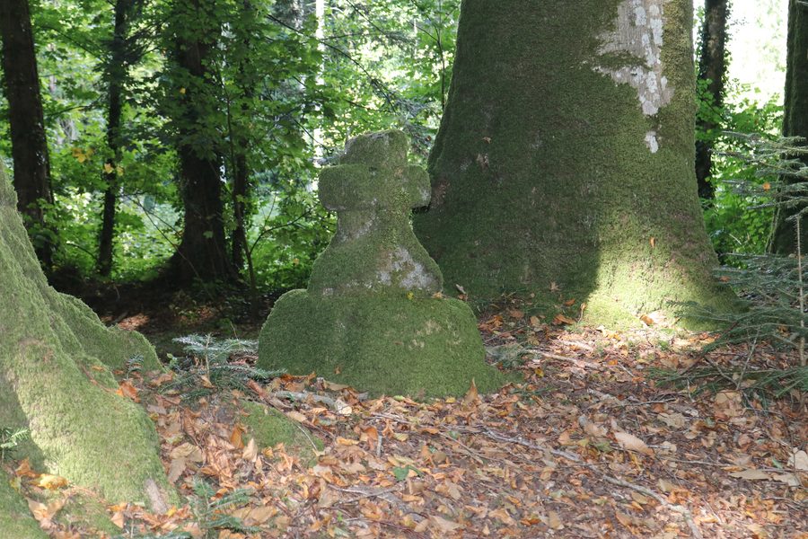 Croix des Aulnais à Gomené, dans les Côtes-d’Armor