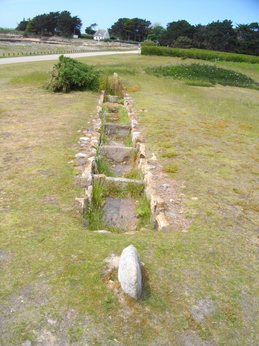 Four à goémon sur l'île Callot à Carantec