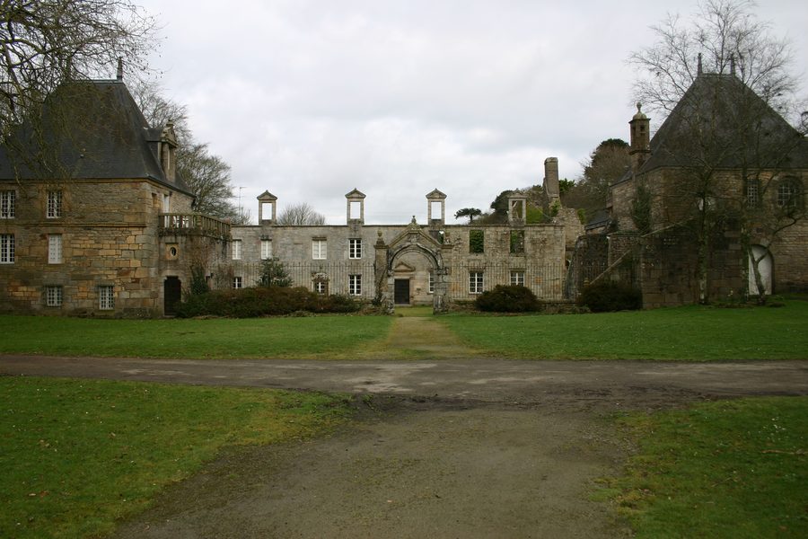 Manoir de Keroual in Guilers nahe Brest im Finistère