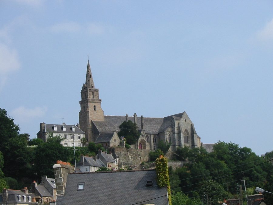 Kirche von Brélévenez in Lannion, Bretagne