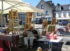 Ausflugstipp Bretagne: Handwerker-Markt in Plouescat (Finistere, Bretagne)