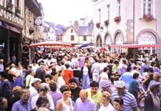 Märkte der Bretagne im Departement Morbihan September 2009
