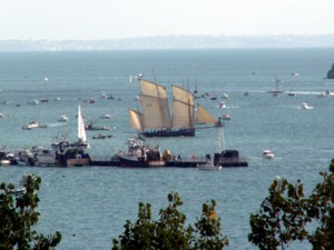 Hafen in der Bretagne