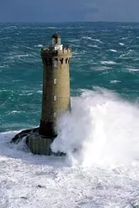 Küste Bretagne - Leuchtturm