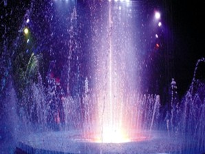 Wasserspiele im Zirkus