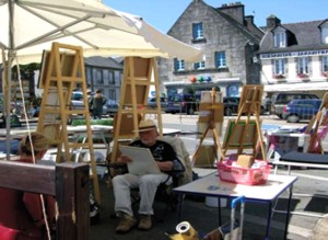 Ausflugstipp Bretagne: Handwerker-Markt in Plouescat (Finistere, Bretagne)