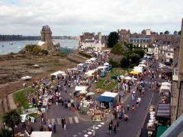 Festival der Malerei Saint Malo 2009: Malen im Freien in der Bretagne